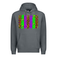 Rock mardi gras brush stoke Premium Hoodie - JahusDesignShop