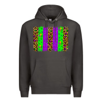 Smoke mardi gras brush stoke Premium Hoodie - JahusDesignShop