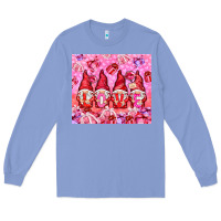 Colony Blue love gnomies with gift boxes Long Sleeve Tee - NancyCooperArtShop