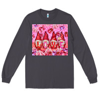 Smoke love gnomies with gift boxes Long Sleeve Tee - NancyCooperArtShop