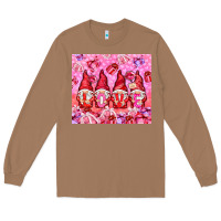 Toasted Coconut love gnomies with gift boxes Long Sleeve Tee - NancyCooperArtShop