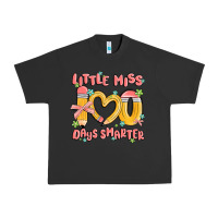 Little Miss 100 Days Smarter Urban Heavy Tee | Teevron