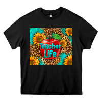 Black teacher life Heavy Core Tee - HRA Design Shop