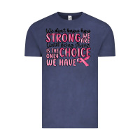 Vintage Denim breast cancer malia Vintage Tee - MaliasSmallBusiness