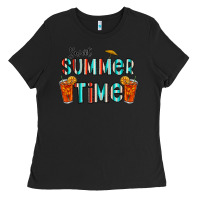 Black sweet summer time Ladies Tee - CowhideDigitalArt