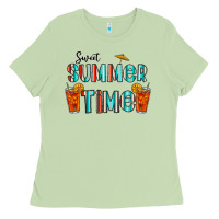 Matcha sweet summer time Ladies Tee - CowhideDigitalArt