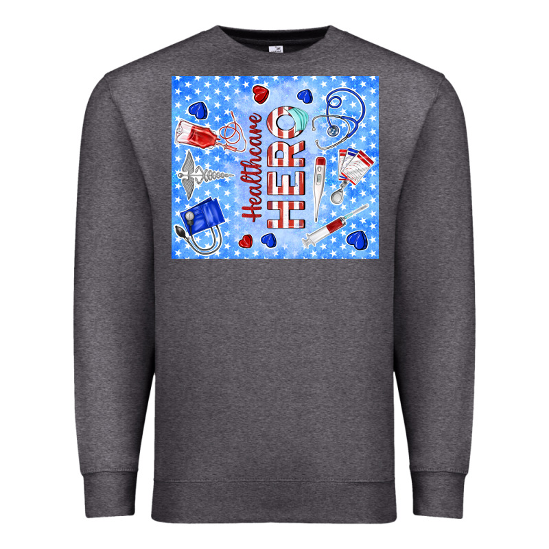 Healthcare Hero Premium Sweatshirt by TumblerDesignByShophia | Teevron