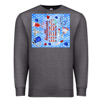 Charcoal Heather healthcare hero Premium Sweatshirt - TumblerDesignByShophia