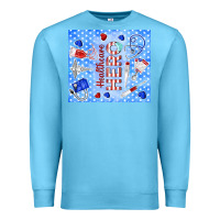 Ocean Blue healthcare hero Premium Sweatshirt - TumblerDesignByShophia