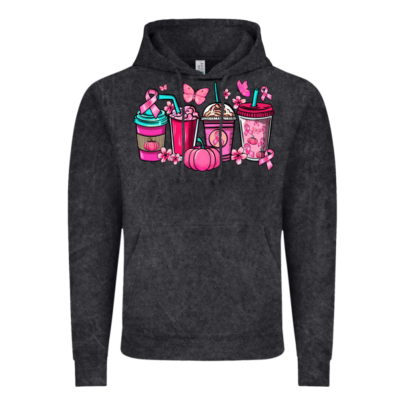 Cancer Coffee Cups Vintage Hoodie by NancyCooperArtShop | Teevron