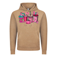 Vintage Coffee cancer coffee cups Vintage Hoodie - NancyCooperArtShop