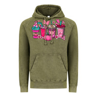 Vintage Olive cancer coffee cups Vintage Hoodie - NancyCooperArtShop