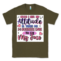 Army Green small business Classic Tee - MaliasSmallBusiness