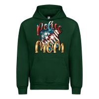 Forest Green Police mom Mother's Day Urban Hoodie - FaDigitalArtStudio