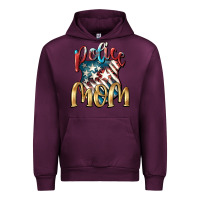 Mauve Wine Police mom Mother's Day Urban Hoodie - FaDigitalArtStudio