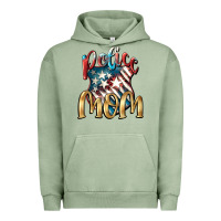 Pigment Oil Green Police mom Mother's Day Urban Hoodie - FaDigitalArtStudio