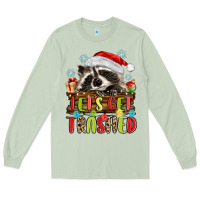 Matcha lets get trashed with raccoon Long Sleeve Tee - MaliasSmallBusiness