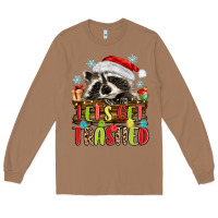 Toasted Coconut lets get trashed with raccoon Long Sleeve Tee - MaliasSmallBusiness