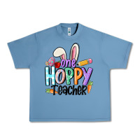 Pebble Blue one hoppy teacher Urban Heavy Tee - MaliasSmallBusiness