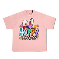Salmon one hoppy teacher Urban Heavy Tee - MaliasSmallBusiness