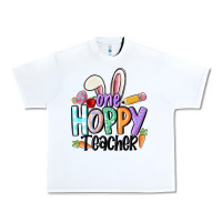 White one hoppy teacher Urban Heavy Tee - MaliasSmallBusiness