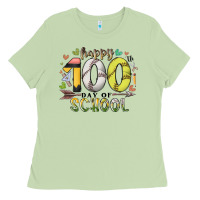 Matcha happy 100 day of school Ladies Tee - RacoonDesign