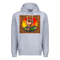 Heather Grey juneteenth freedom day Premium Hoodie - TumblerDesignByShophia