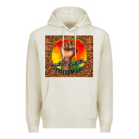 Oatmeal Heather juneteenth freedom day Premium Hoodie - TumblerDesignByShophia