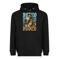 Black Rodeo kid Cowboy midilli horse Heavyweight Hoodie - HowdyJamesFarm