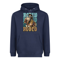 Rodeo Kid Cowboy Midilli Horse Heavyweight Hoodie | Teevron