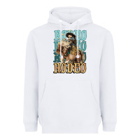 White Rodeo kid Cowboy midilli horse Heavyweight Hoodie - HowdyJamesFarm