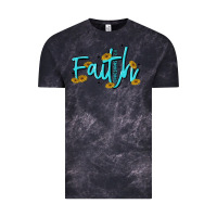 Cloud Black faith Vintage Tee - MaliasSmallBusiness