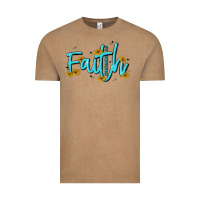 Vintage Coffee faith Vintage Tee - MaliasSmallBusiness