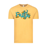 Vintage Mustard faith Vintage Tee - MaliasSmallBusiness