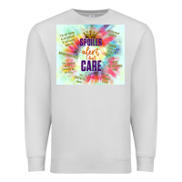 Dove Grey spoiler alert i don't care Premium Sweatshirt - TumblerDesignByShophia