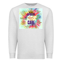 Oatmeal Heather spoiler alert i don't care Premium Sweatshirt - TumblerDesignByShophia