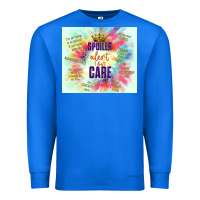 True Royal spoiler alert i don't care Premium Sweatshirt - TumblerDesignByShophia