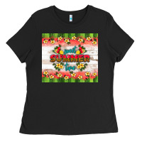 Black sweet summer time Ladies Tee - HRA Design Shop