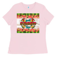 Bubblegum Pink sweet summer time Ladies Tee - HRA Design Shop