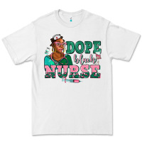 White afro  nurse dope black Premium Tee - AdoDesignShop