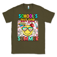 Army Green school's out for summer Classic Tee - JahusDesignShop