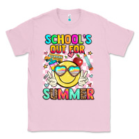 Bubblegum Pink school's out for summer Classic Tee - JahusDesignShop