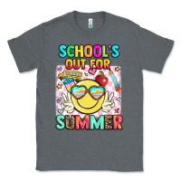 Charcoal Heather school's out for summer Classic Tee - JahusDesignShop