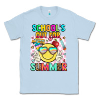 Dusty Blue school's out for summer Classic Tee - JahusDesignShop