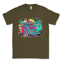 Army Green Summer Vibes Classic Tee - CowhideDigitalArt