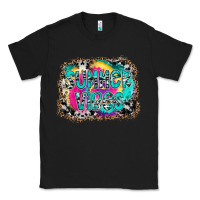 Black Summer Vibes Classic Tee - CowhideDigitalArt