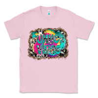 Bubblegum Pink Summer Vibes Classic Tee - CowhideDigitalArt