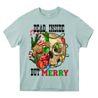 Arona Dead İnside But Merry Human Skull Heavy Core Tee - FaDigitalArtStudio