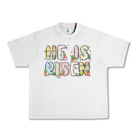 Lunar Rock he is risen Urban Heavy Tee - MaliasSmallBusiness