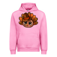 Fuchsia Pink turkey and leopard pattern and thanksgiving hat bbs Urban Hoodie - BundleAndBundleShop